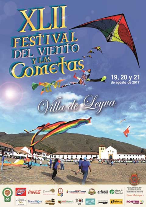 Festival del Viento y Las Cometas de Villa de Leyva 2017