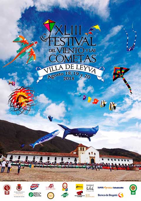 Festival del Viento y Las Cometas de Villa de Leyva 2018